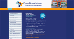 Desktop Screenshot of fysiobroekhuizen.nl
